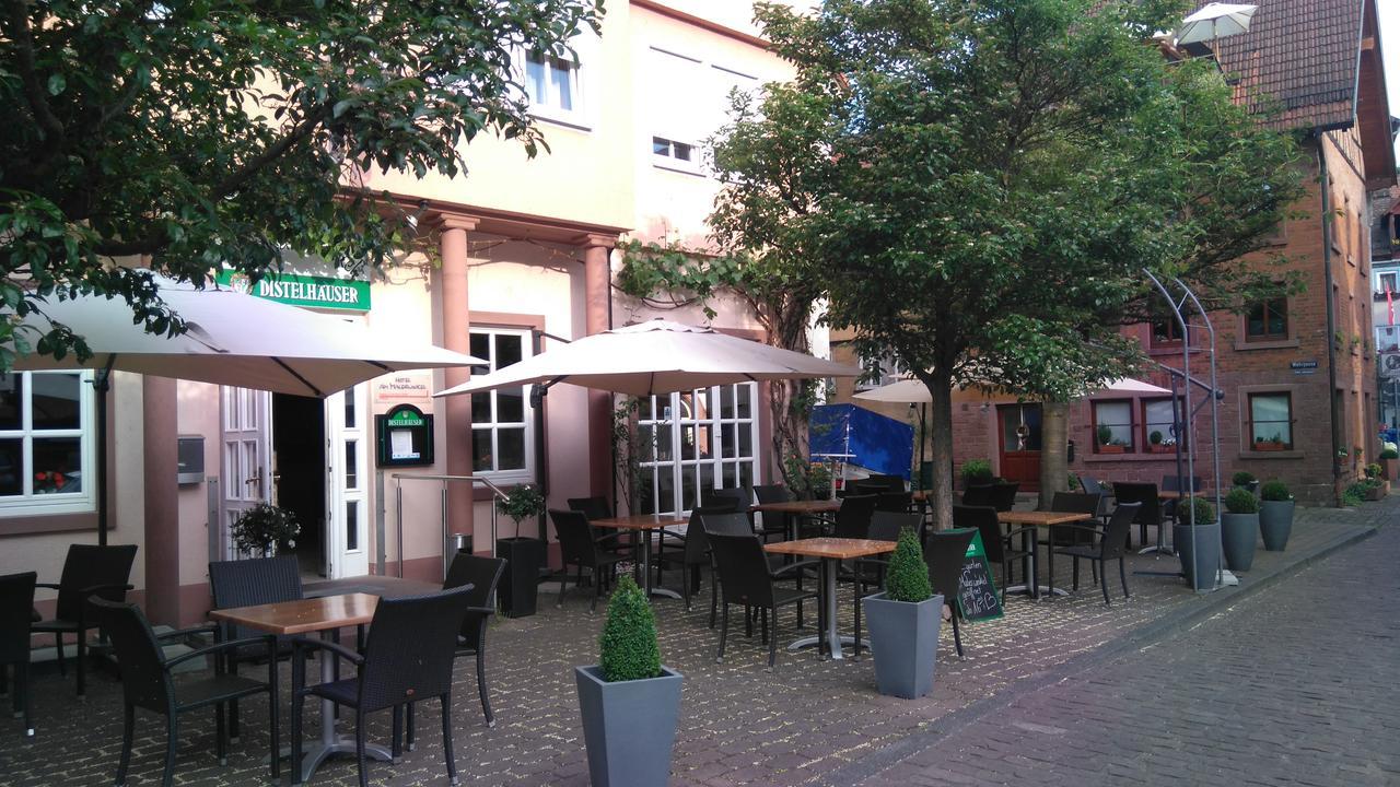 Hotel Loewensteiner Hof Haus Am Neuplatz Wertheim Exteriér fotografie